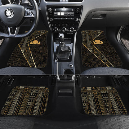 Egypt Akhet Car Mats Ancient Mythology Horizon Sun Disk