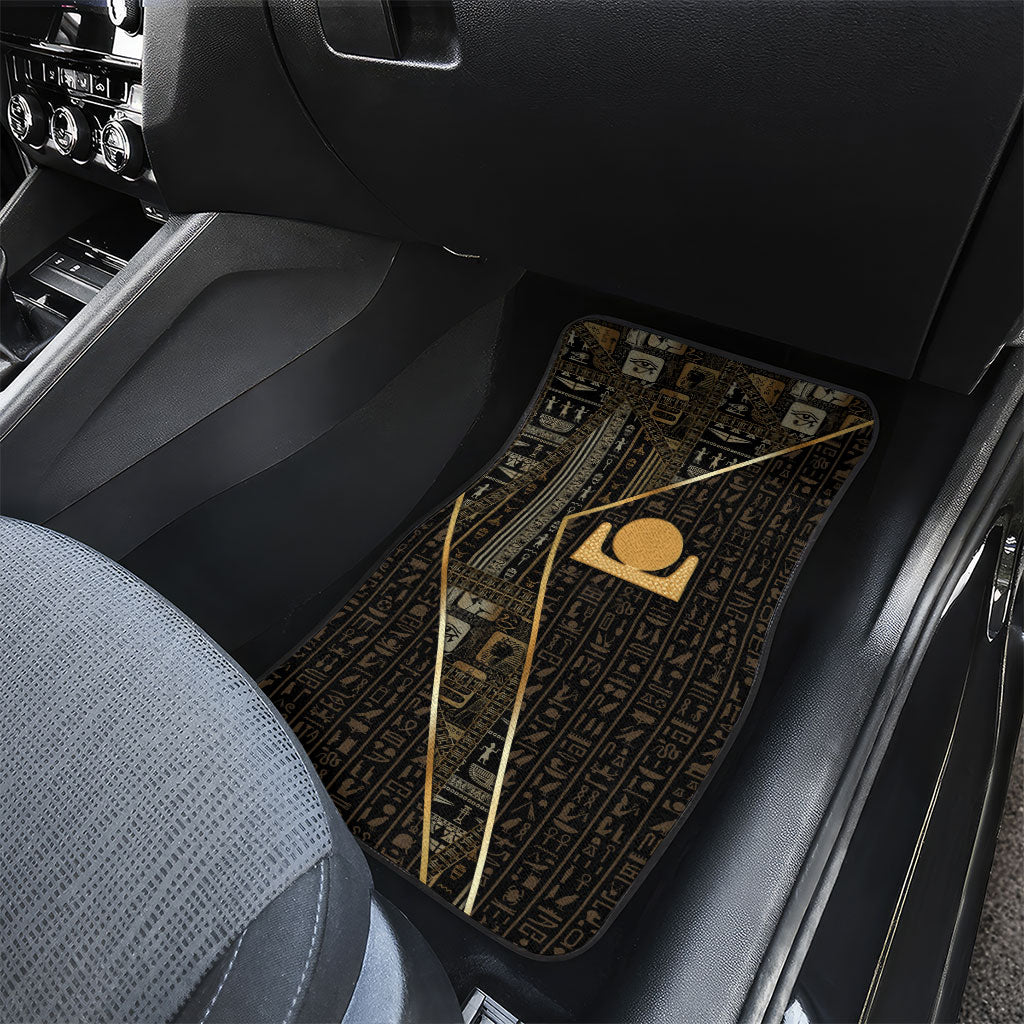 Egypt Akhet Car Mats Ancient Mythology Horizon Sun Disk