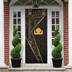 Egypt Akhet Door Cover Ancient Mythology Horizon Sun Disk