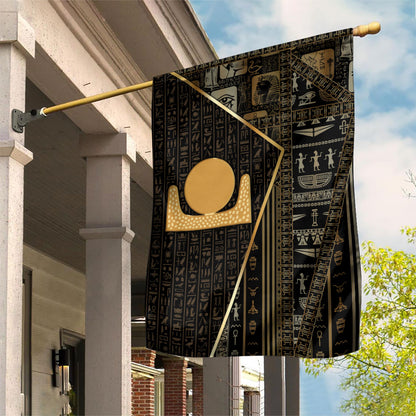 Egypt Akhet Garden Flag Ancient Mythology Horizon Sun Disk