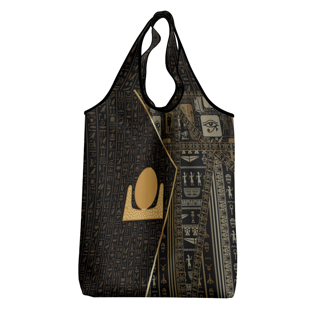 Egypt Akhet Grocery Bag Ancient Mythology Horizon Sun Disk