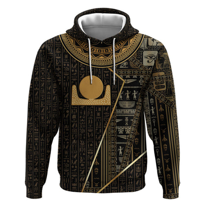Egypt Akhet Hoodie Ancient Mythology Horizon Sun Disk