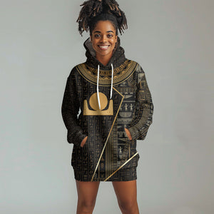 Egypt Akhet Hoodie Dress Ancient Mythology Horizon Sun Disk