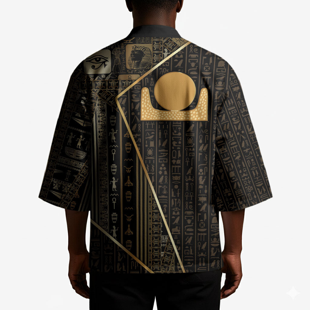 Egypt Akhet Kimono Ancient Mythology Horizon Sun Disk