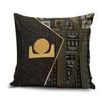 Egypt Akhet Pillow Cover Ancient Mythology Horizon Sun Disk