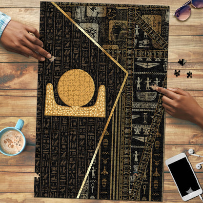 Egypt Akhet Puzzle Ancient Mythology Horizon Sun Disk