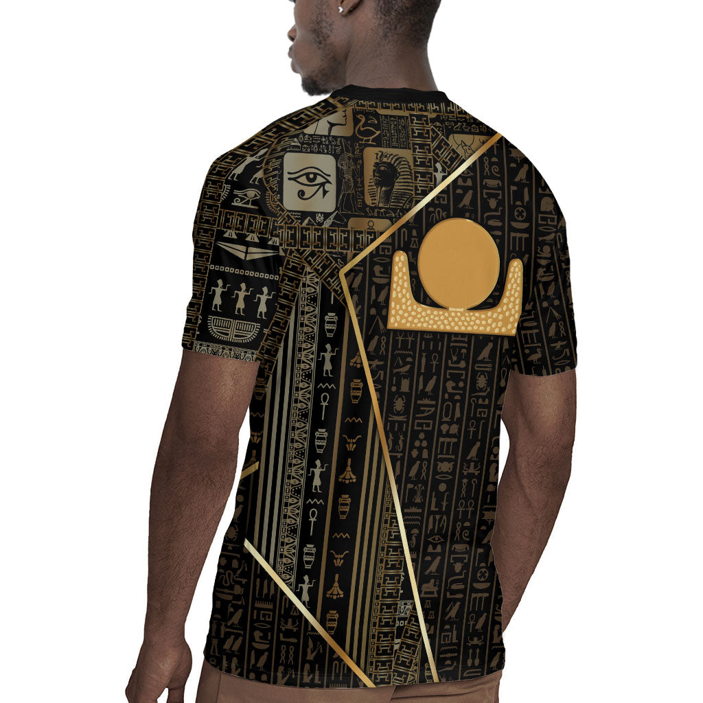 Egypt Akhet Rugby Jersey Ancient Mythology Horizon Sun Disk