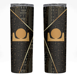 Egypt Akhet Skinny Tumbler Ancient Mythology Horizon Sun Disk