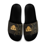 Egypt Akhet Slide Sandals Ancient Mythology Horizon Sun Disk