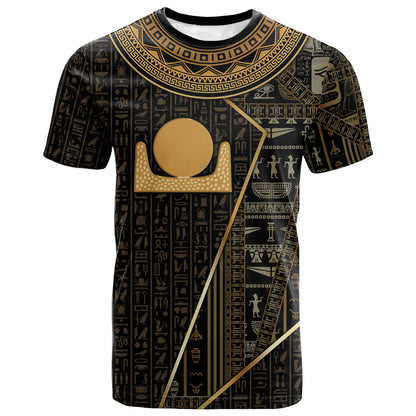 Egypt Akhet T shirt Ancient Mythology Horizon Sun Disk