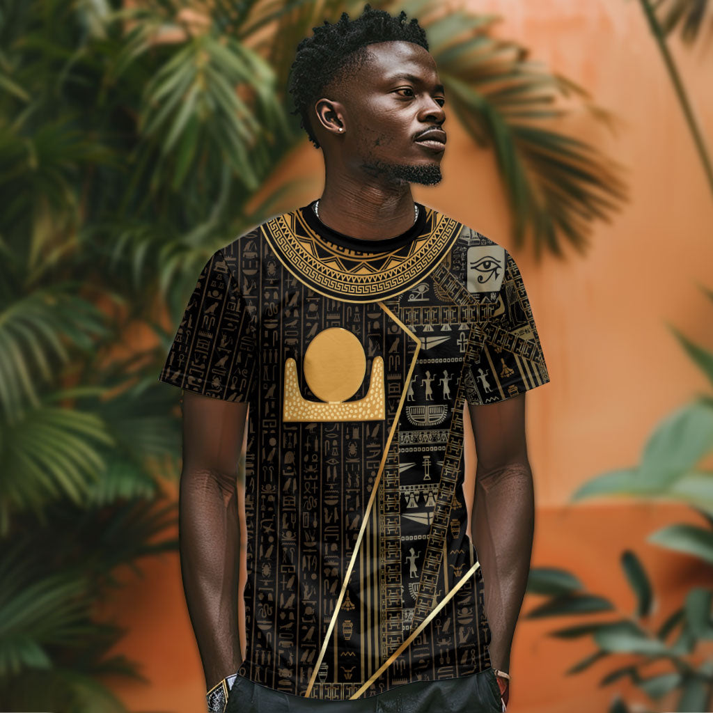 Egypt Akhet T shirt Ancient Mythology Horizon Sun Disk