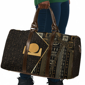 Egypt Akhet Travel Bag Ancient Mythology Horizon Sun Disk