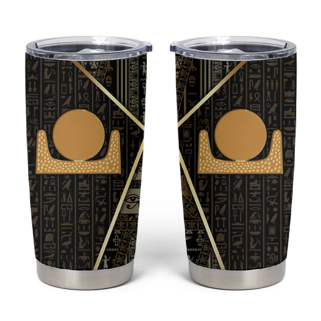 Egypt Akhet Tumbler Cup Ancient Mythology Horizon Sun Disk