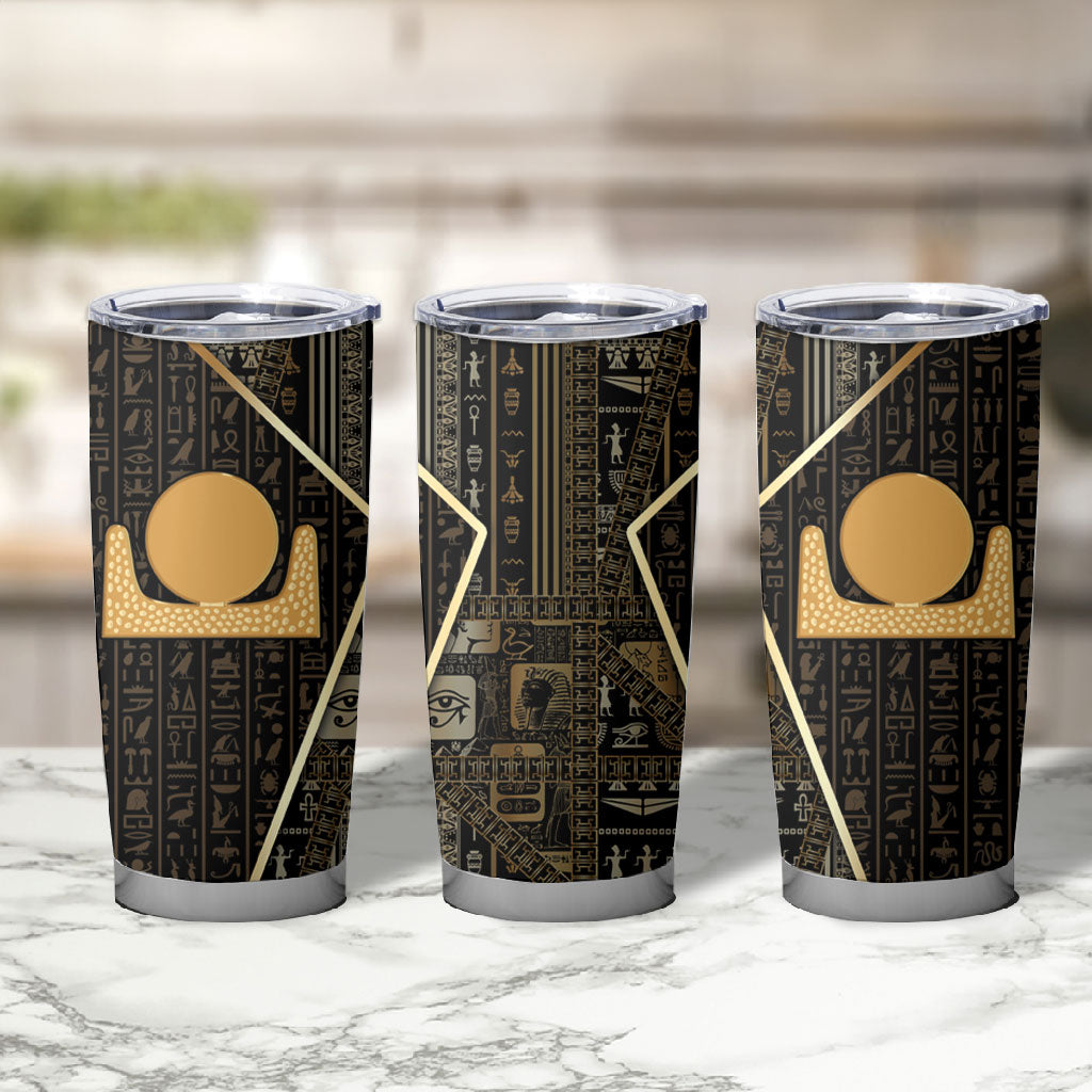 Egypt Akhet Tumbler Cup Ancient Mythology Horizon Sun Disk