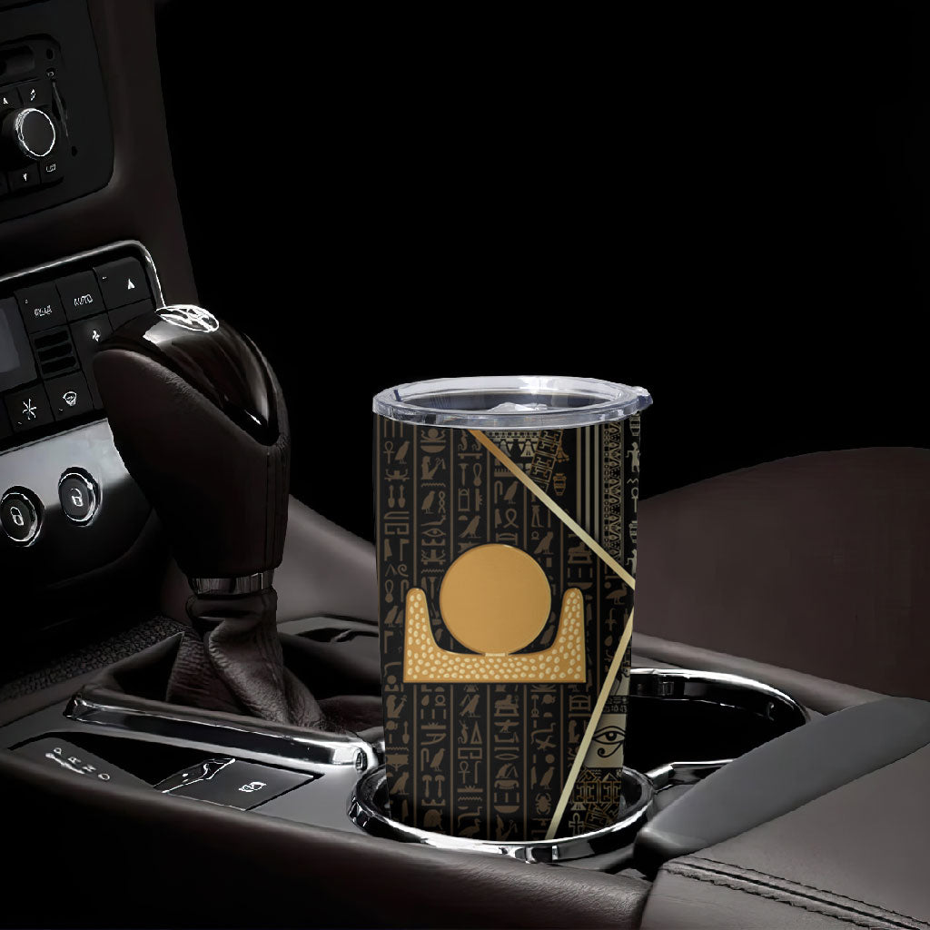 Egypt Akhet Tumbler Cup Ancient Mythology Horizon Sun Disk