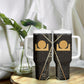 Egypt Akhet Tumbler With Handle Ancient Mythology Horizon Sun Disk