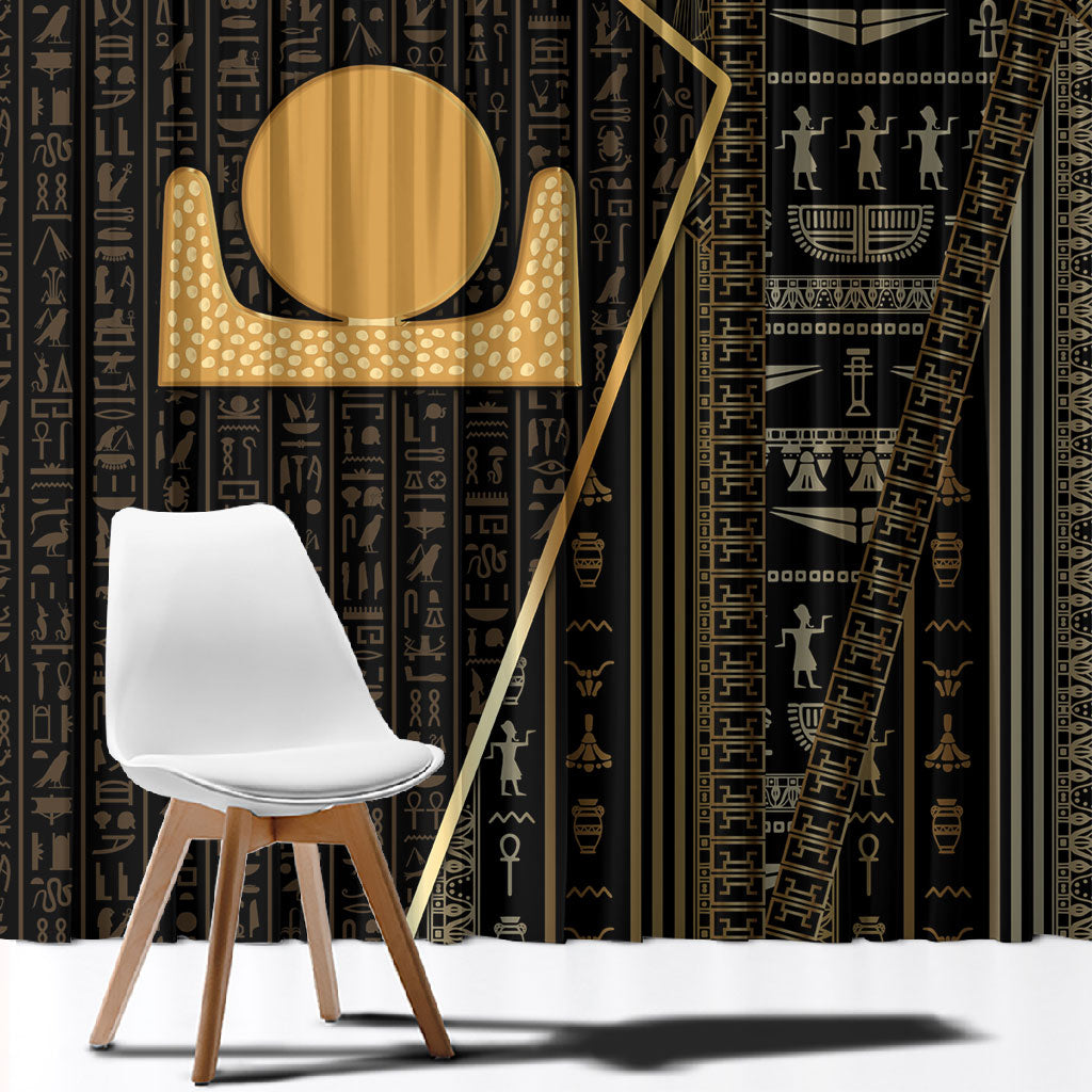 Egypt Akhet Window Curtain Ancient Mythology Horizon Sun Disk