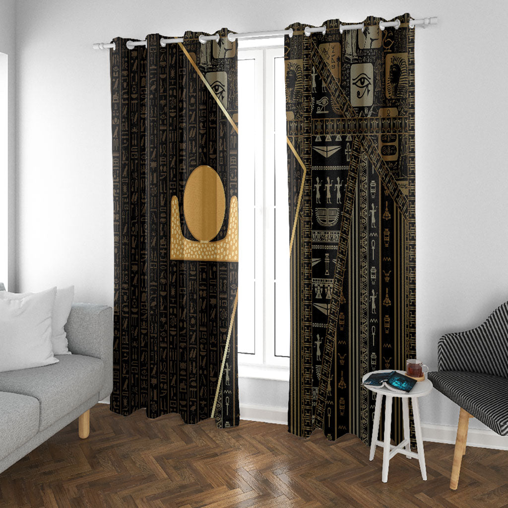 Egypt Akhet Window Curtain Ancient Mythology Horizon Sun Disk