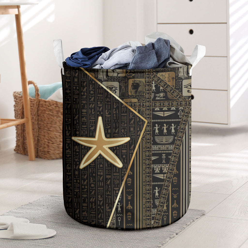 Egypt Seba Laundry Basket Ancient Mythology Golden Star Royal