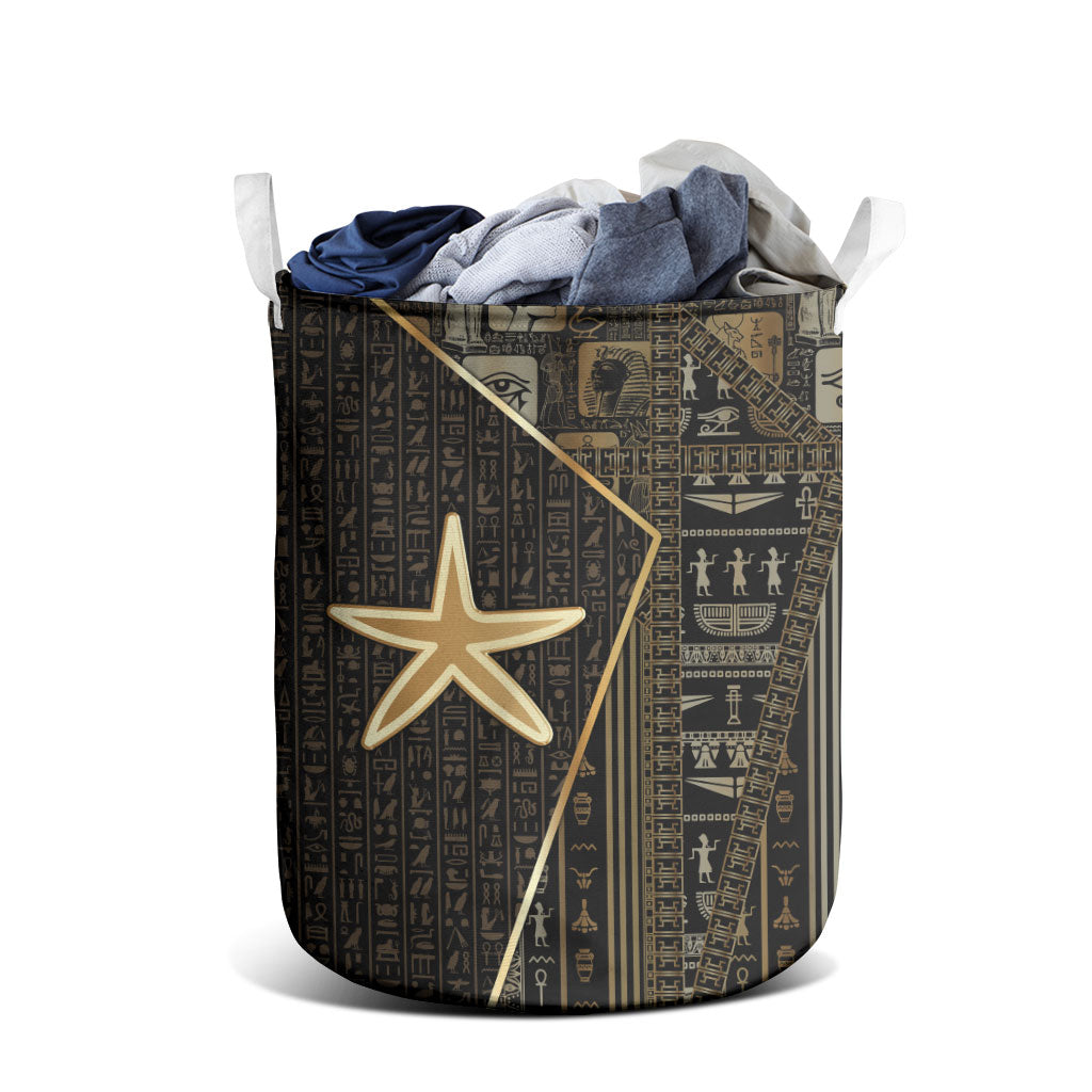 Egypt Seba Laundry Basket Ancient Mythology Golden Star Royal