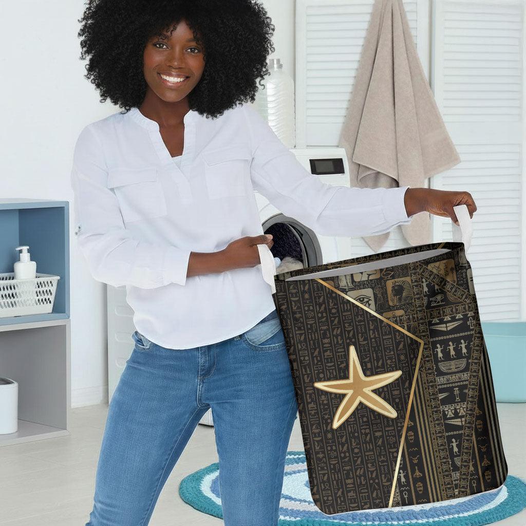 Egypt Seba Laundry Basket Ancient Mythology Golden Star Royal