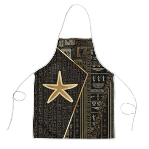 Egypt Seba Apron Ancient Mythology Golden Star Royal