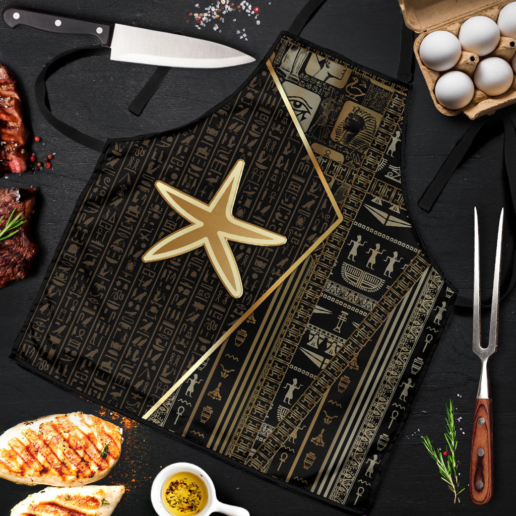 Egypt Seba Apron Ancient Mythology Golden Star Royal