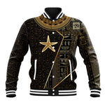 Egypt Seba Baseball Jacket Ancient Mythology Golden Star Royal