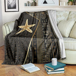 Egypt Seba Blanket Ancient Mythology Golden Star Royal