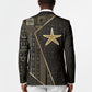 Egypt Seba Blazer Ancient Mythology Golden Star Royal