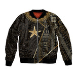 Egypt Seba Bomber Jacket Ancient Mythology Golden Star Royal