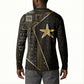 Egypt Seba Button Sweatshirt Ancient Mythology Golden Star Royal