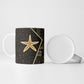 Egypt Seba Ceramic Mug Ancient Mythology Golden Star Royal