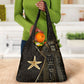 Egypt Seba Grocery Bag Ancient Mythology Golden Star Royal