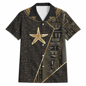 Egypt Seba Hawaiian Shirt Ancient Mythology Golden Star Royal