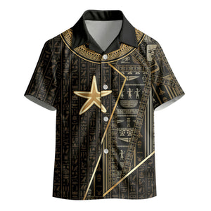Egypt Seba Kid Hawaiian Shirt Ancient Mythology Golden Star Royal