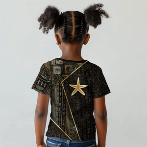 Egypt Seba Kid T shirt Ancient Mythology Golden Star Royal