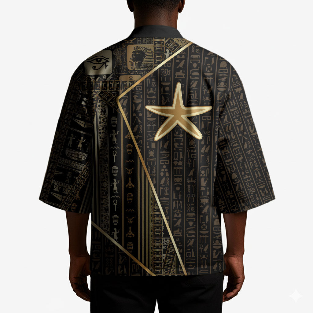 Egypt Seba Kimono Ancient Mythology Golden Star Royal