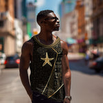 Egypt Seba Men Tank Top Ancient Mythology Golden Star Royal