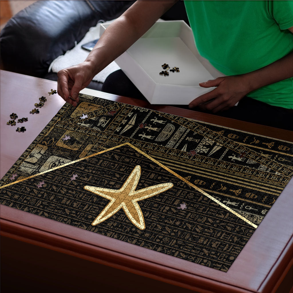 Egypt Seba Puzzle Ancient Mythology Golden Star Royal