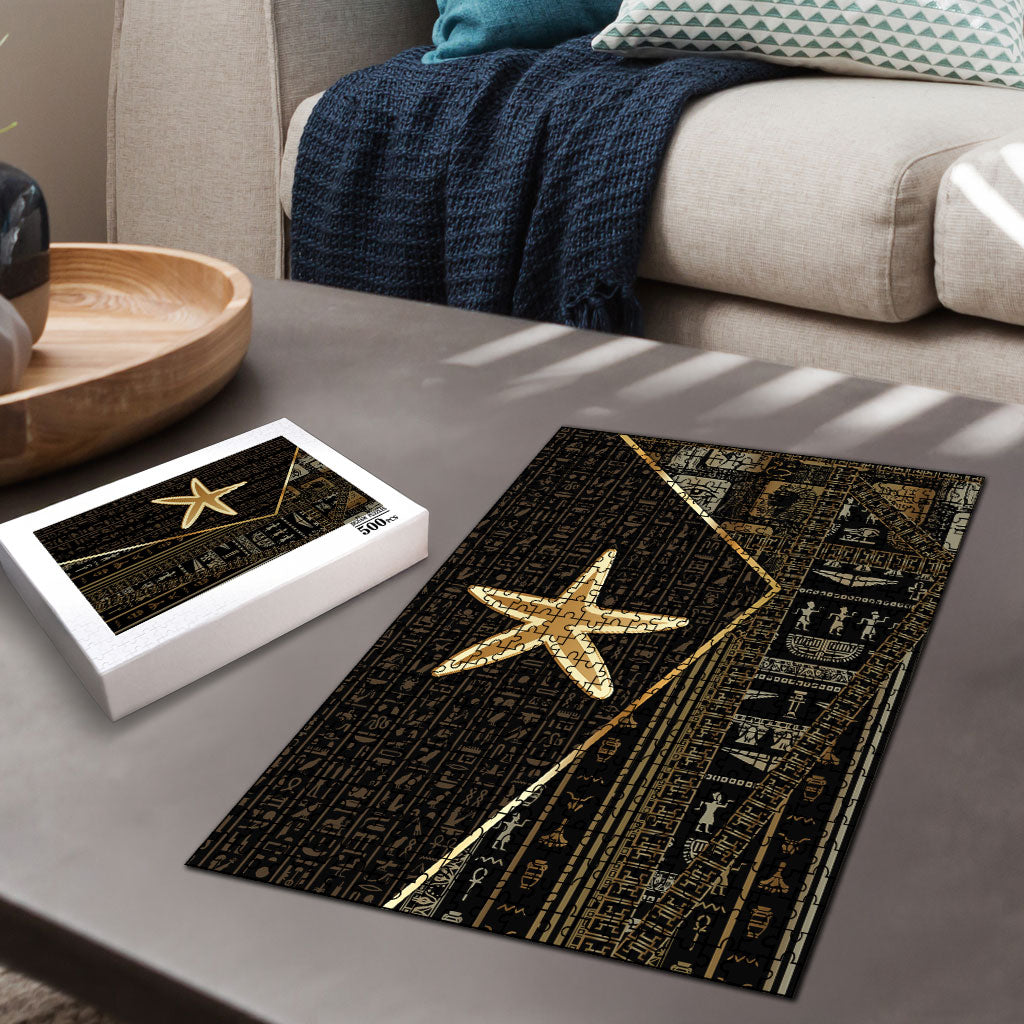 Egypt Seba Puzzle Ancient Mythology Golden Star Royal