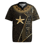 Egypt Seba Rugby Jersey Ancient Mythology Golden Star Royal