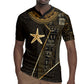 Egypt Seba Rugby Jersey Ancient Mythology Golden Star Royal