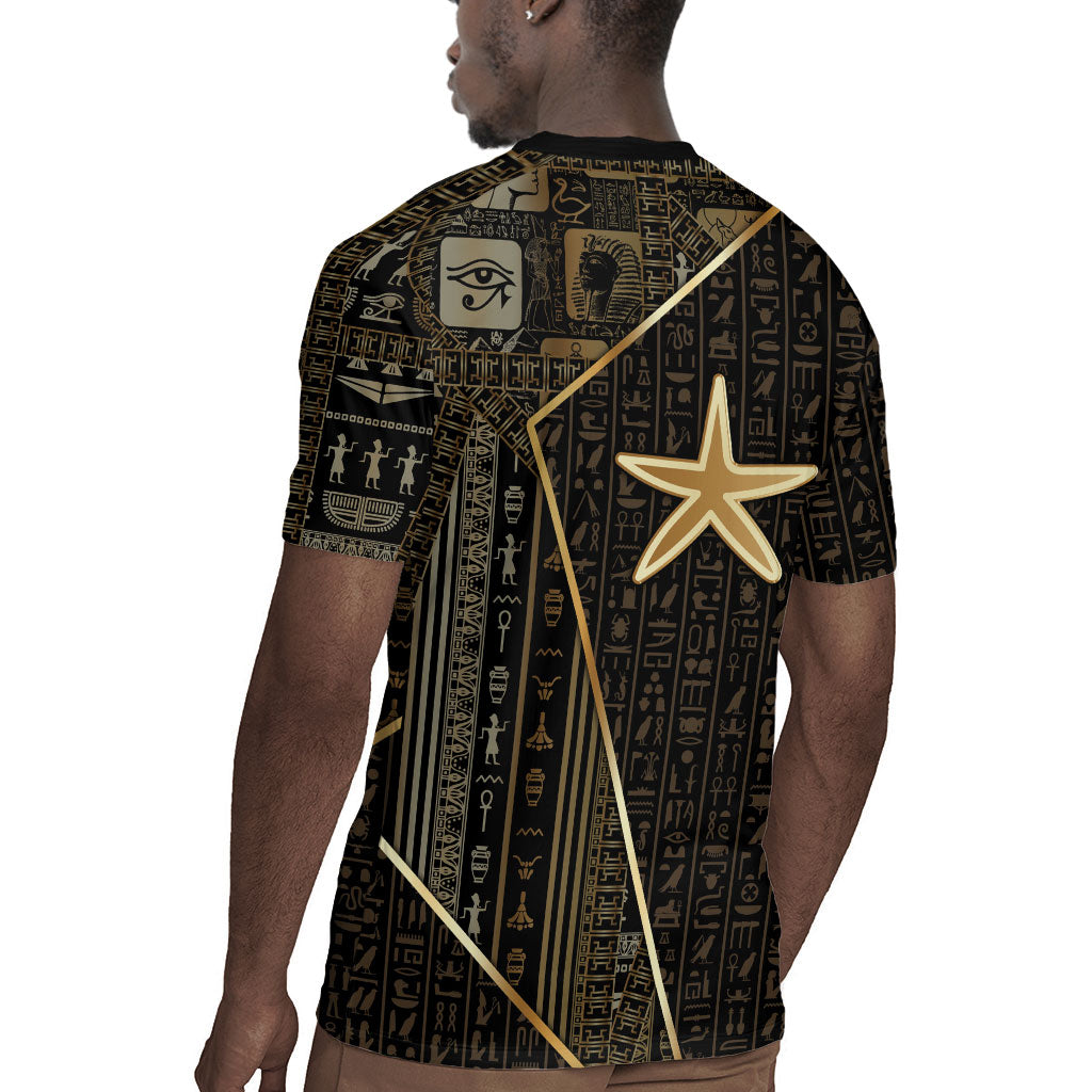 Egypt Seba Rugby Jersey Ancient Mythology Golden Star Royal