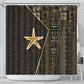 Egypt Seba Shower Curtain Ancient Mythology Golden Star Royal
