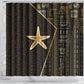Egypt Seba Shower Curtain Ancient Mythology Golden Star Royal