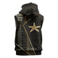 Egypt Seba Sleeveless Hoodie Ancient Mythology Golden Star Royal