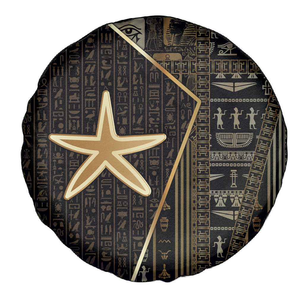 Egypt Seba Spare Tire Cover Ancient Mythology Golden Star Royal