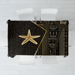 Egypt Seba Tablecloth Ancient Mythology Golden Star Royal