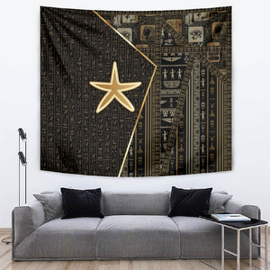 Egypt Seba Tapestry Ancient Mythology Golden Star Royal